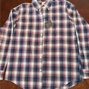 Brooks Brothers Multicolor Plaid Button Down Shirt
